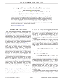 Low-Energy Axial-Vector Transitions from Decuplet to Octet Baryons