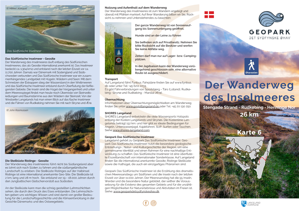 Der Wanderweg Des Inselmeeres Ist Zum Wandern Angelegt Und Überall Mit Pfählen Markiert