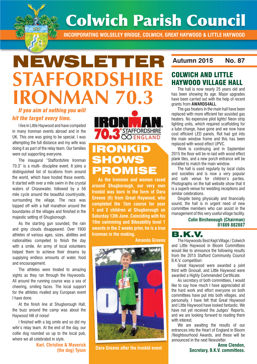 Staffordshire Ironman 70.3