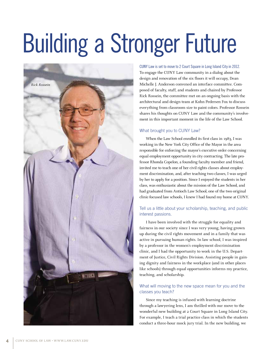 Building a Stronger Future