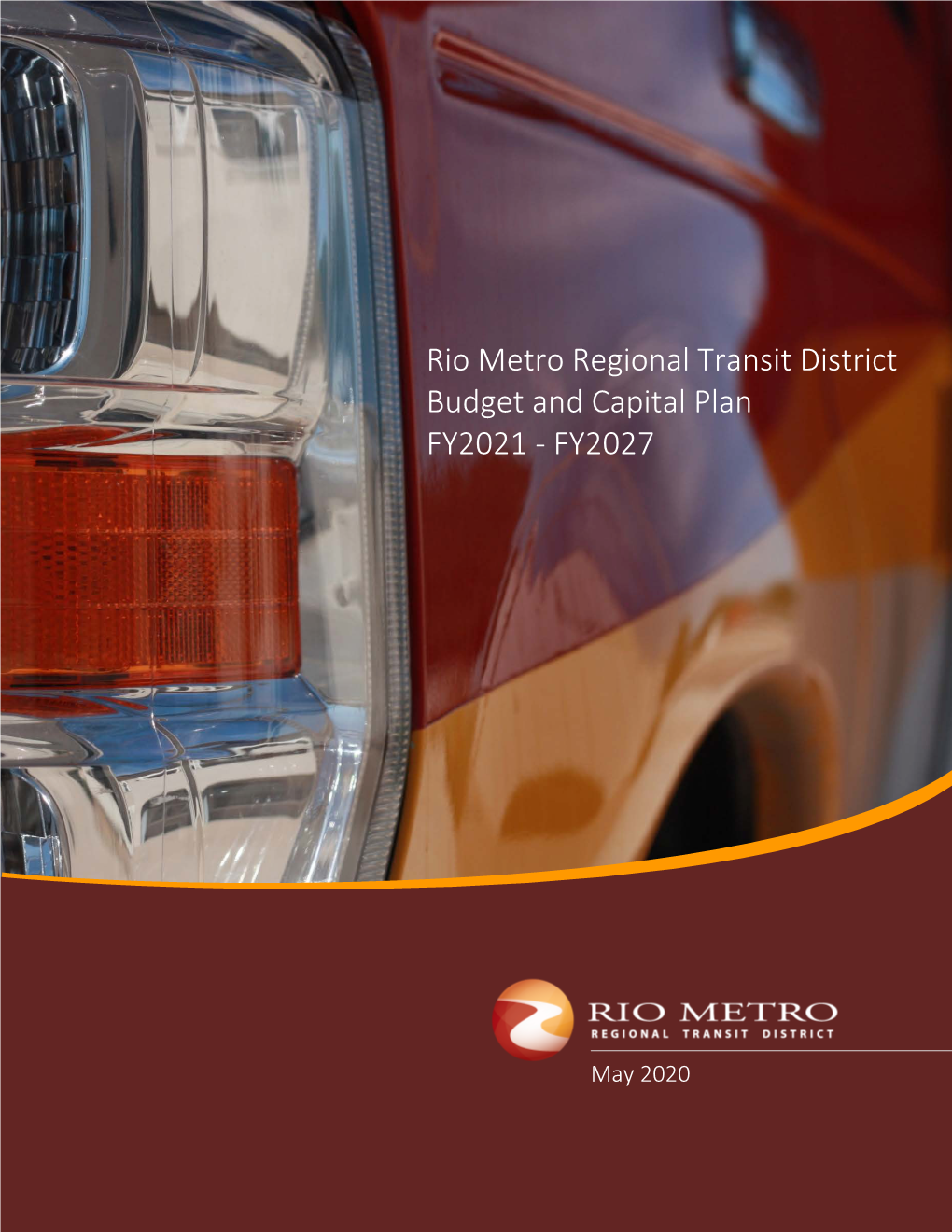 Rio Metro Regional Transit District Budget and Capital Plan FY2021 - FY2027