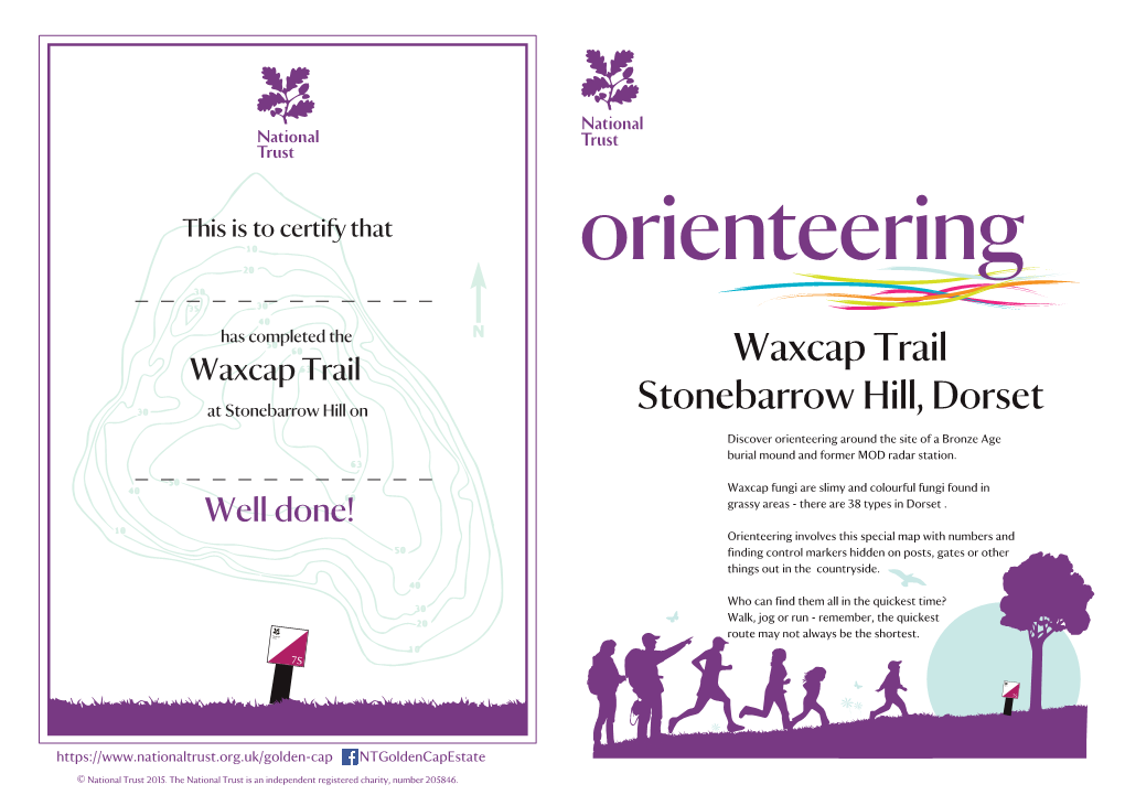 Orienteering Template Leaflet