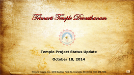 Register @ Trimurti Temple