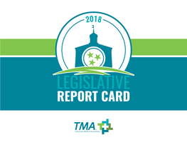 2018 Legislative Report Card