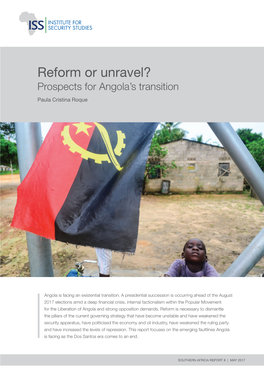Prospects for Angola's Transition