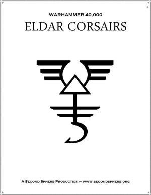 Warhammer 40,000 Eldar Corsairs