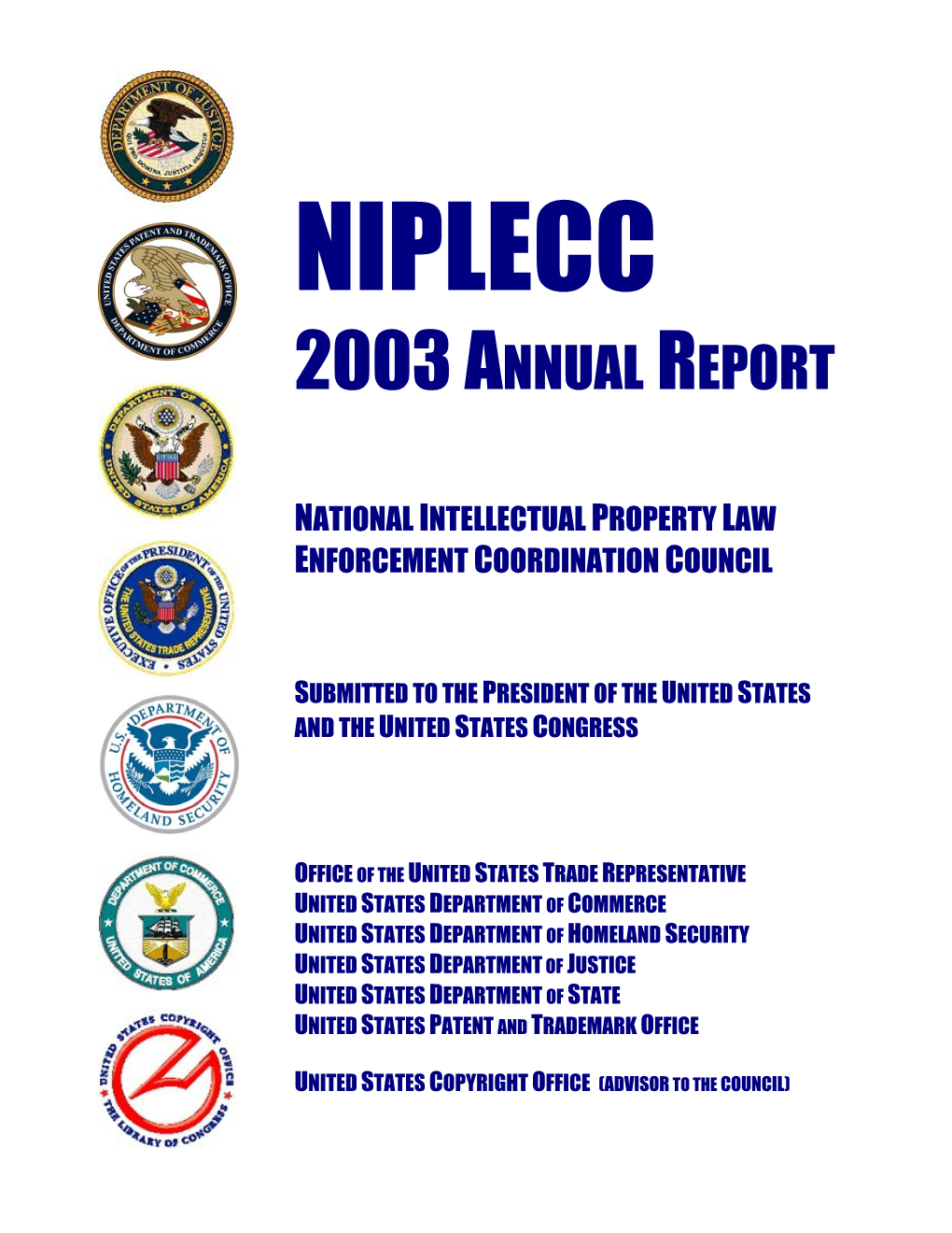 Niplecc 2003 Annual Report