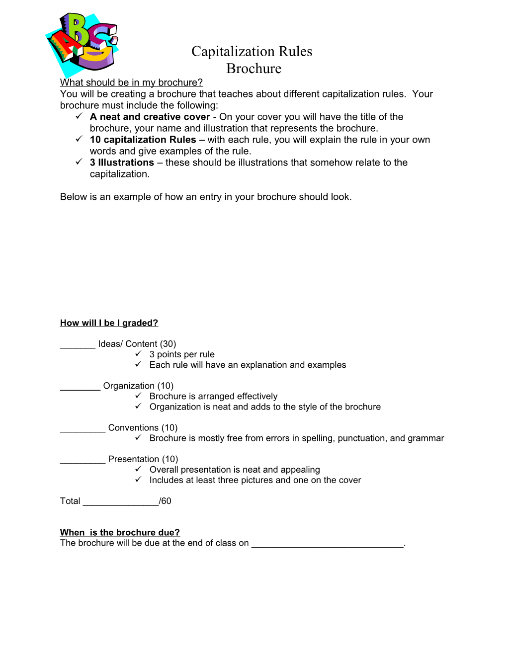 Capitalization Rules s1