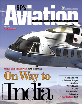 First AW101 VVIP HELICOPTER DEAL IS CLOSED