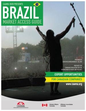 Market Access Guide – Brazil 2020 – Table of Contents 01