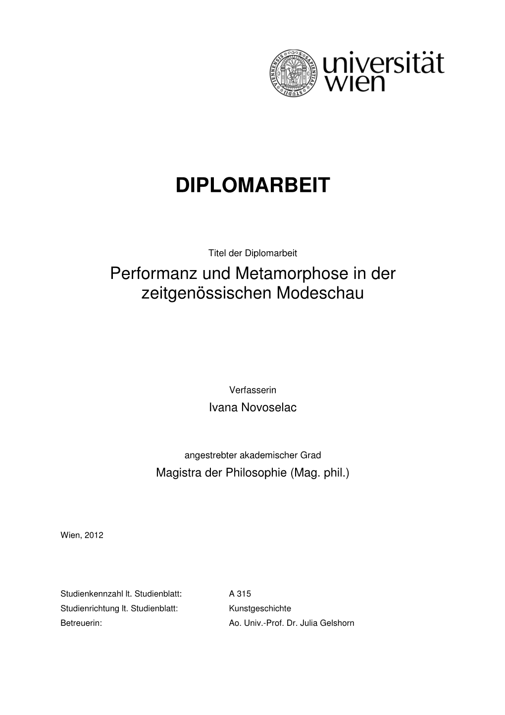 Diplomarbeit Komplett