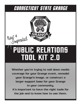 Public Relations Tool Kit 2.0