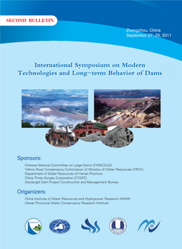 International Symposium on Modern Technologies and Long-Term Behavior of Dams