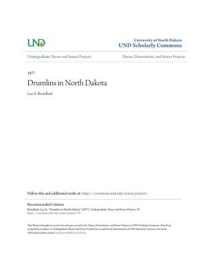 Drumlins in North Dakota Lee A
