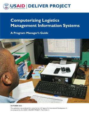Computerizing Logistics Management Information Systems