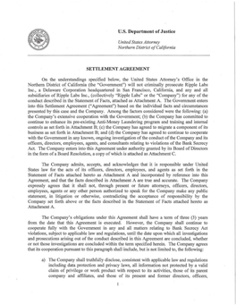 Download Ripple Labs Settlement Agreement