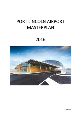 Port Lincoln Airport Masterplan 2016