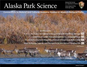 Alaska Park Science. Volume 10 Issue 1
