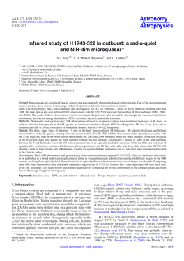 Infrared Study of H 1743-322 in Outburst: a Radio-Quiet and NIR-Dim Microquasar