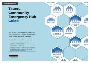 Taueru Community Emergency Hub Guide