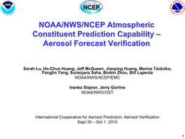 Climate Forecast System