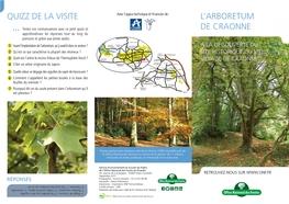 Quizz De La Visite L'arboretum De Craonne