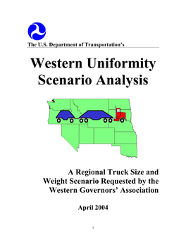 Western Uniformity Scenario Analysis