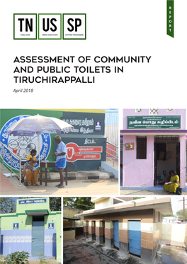 Assessment of Community and Public Toilets in Tiruchirappalli April 2018
