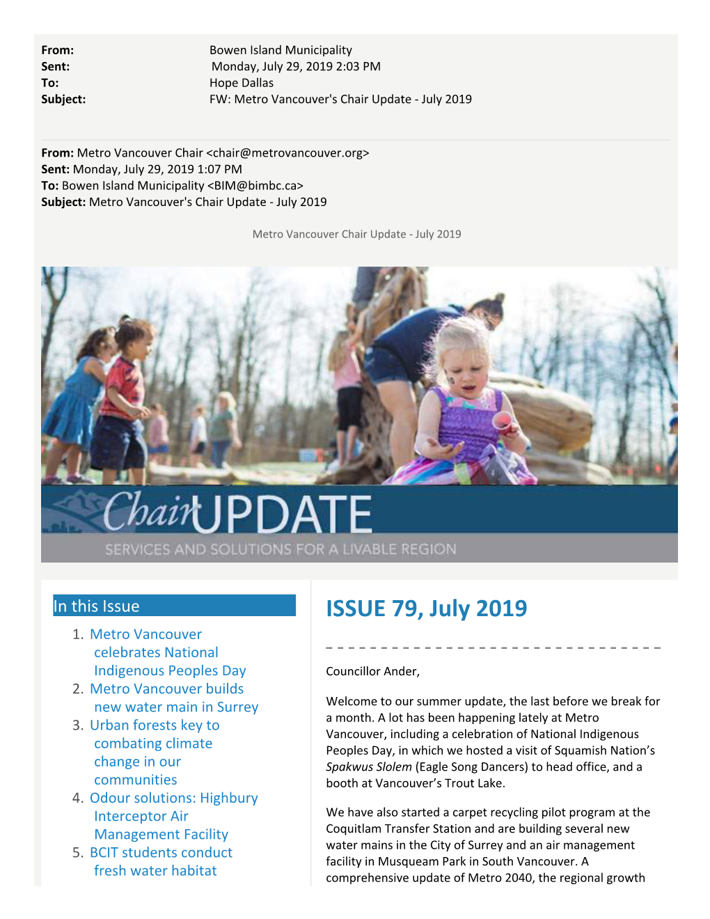 ISSUE 79, July 2019 1