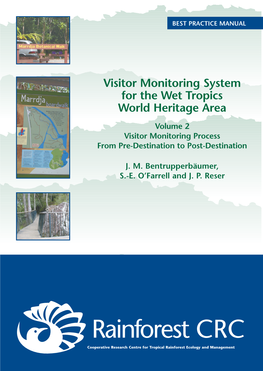 Visitor Monitoring System for the WTWHA: Vol 2 BEST PRACTICE MANUAL