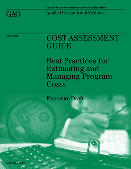 GAO-07-1134SP Cost Assessment Guide: Best