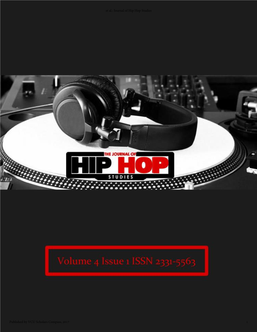 Journal of Hip Hop Studies