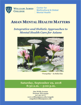 Asian Mental Health Matters