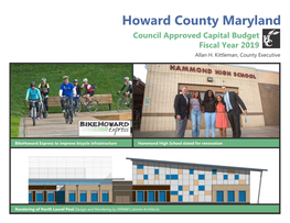 Council Approved Capital Budget Fiscal Year 2019 Allan H