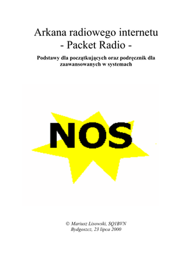 Arkana Radiowego Internetu – Packet Radio V1.6