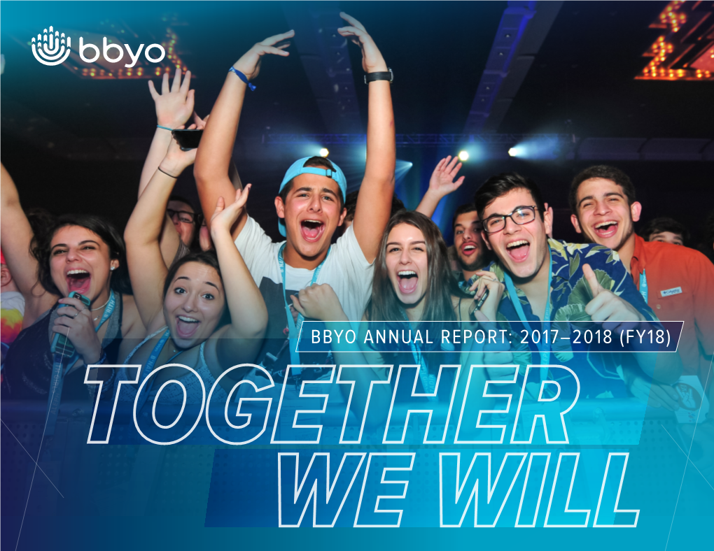 Bbyo Annual Report: 2017–2018 (Fy18)