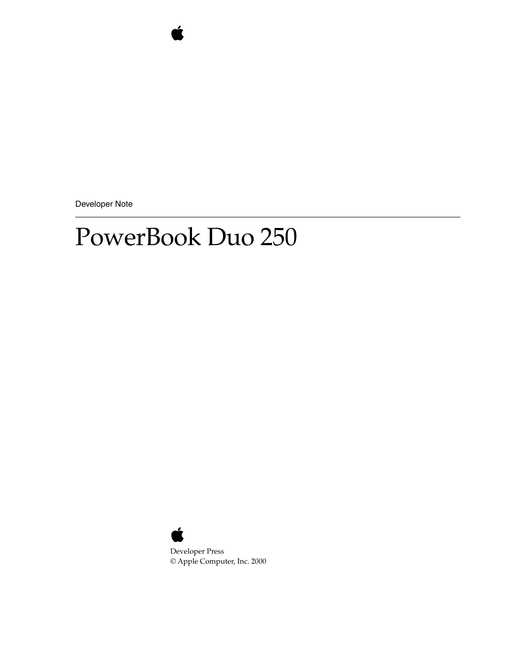 Powerbook Duo 250