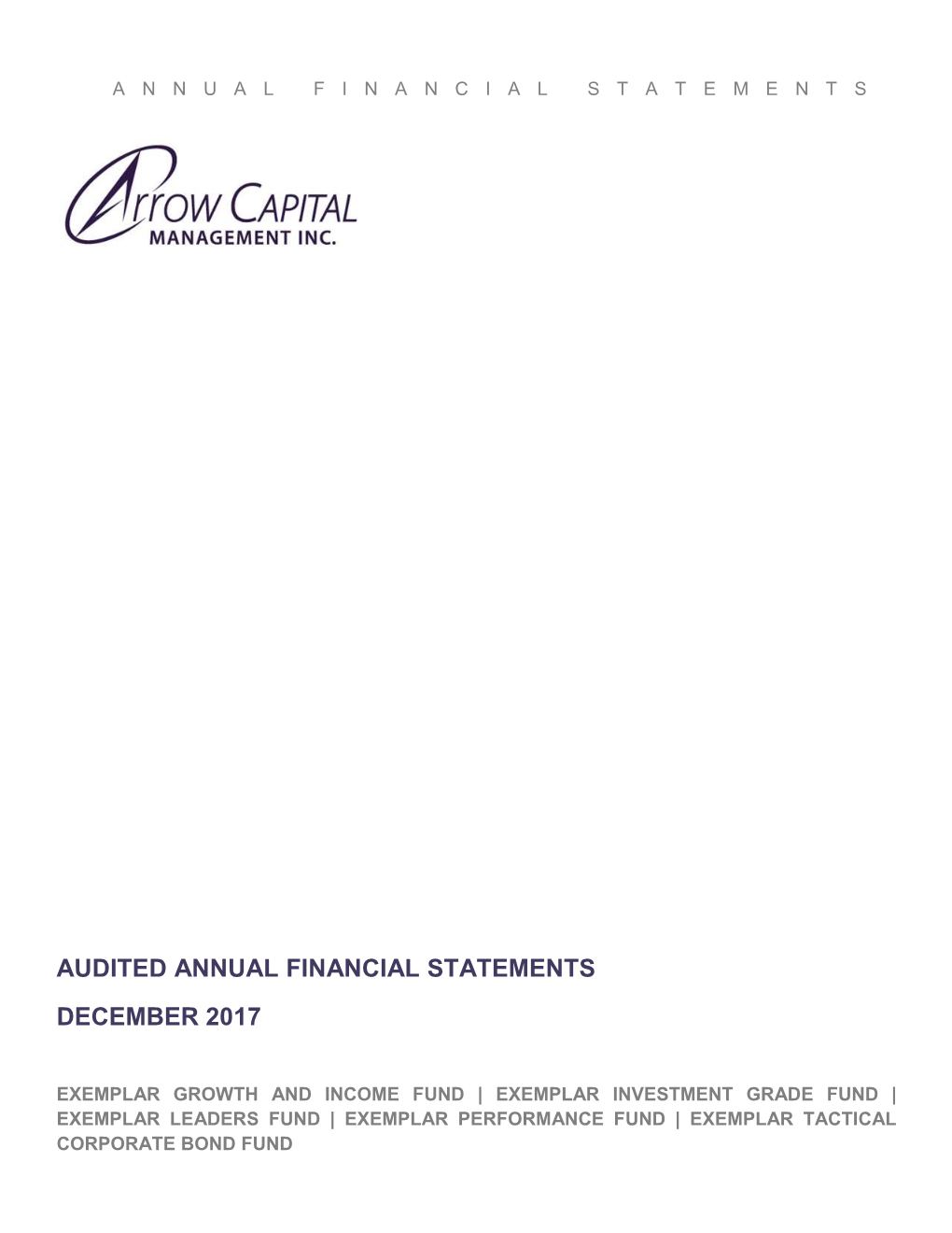 2017 Annual Financial Statements