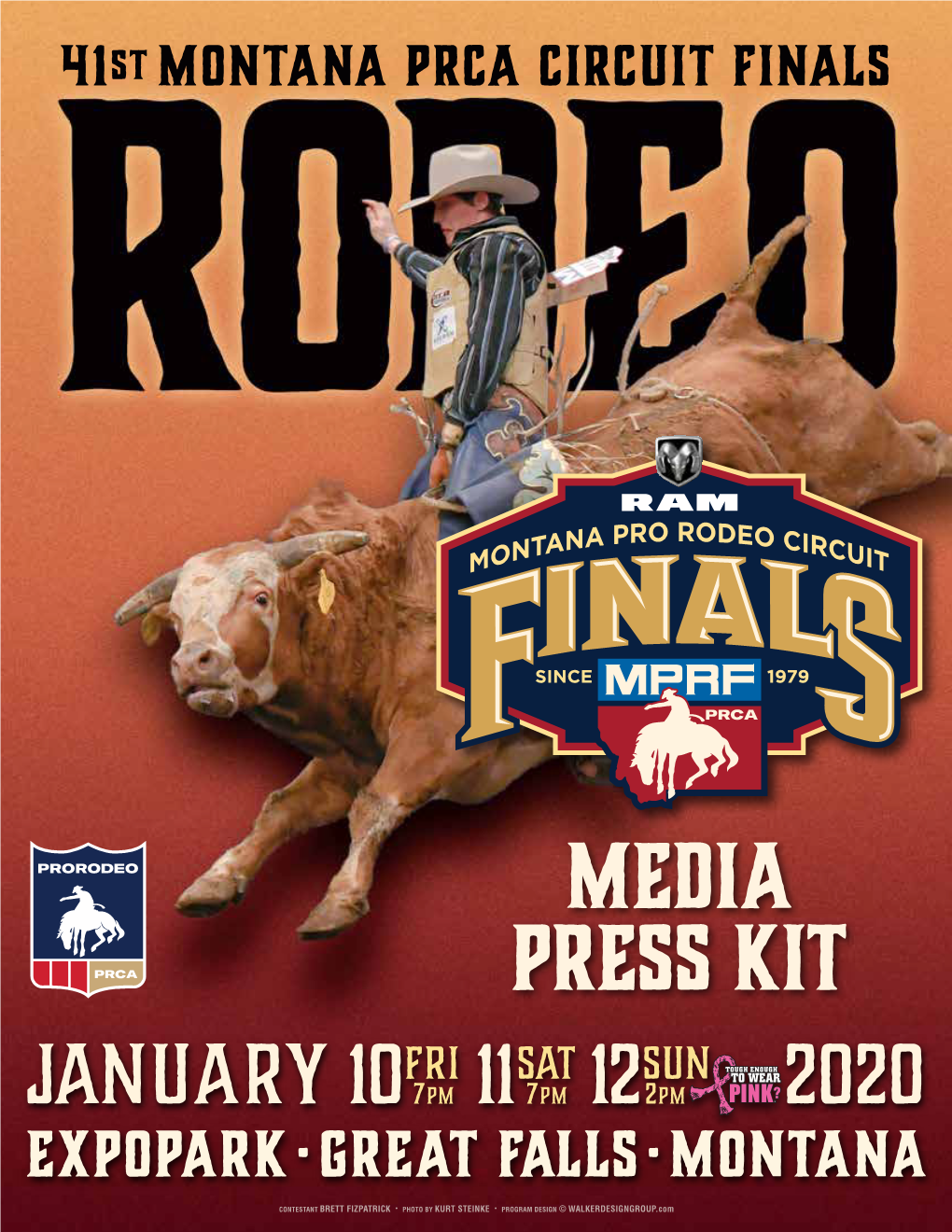 Media Press Kit Fri Sat Sun January 10 7Pm 1 1 7Pm 1 2 2Pm 2020 Expopark · Great Falls · Montana