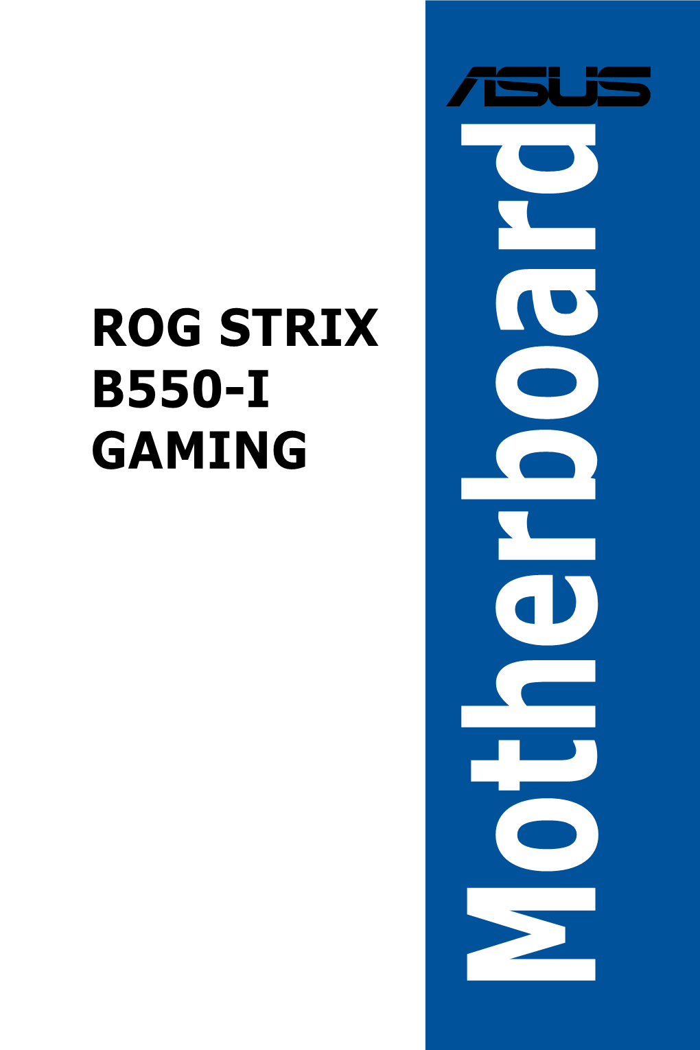 ROG STRIX B550-I GAMING Specifications Summary
