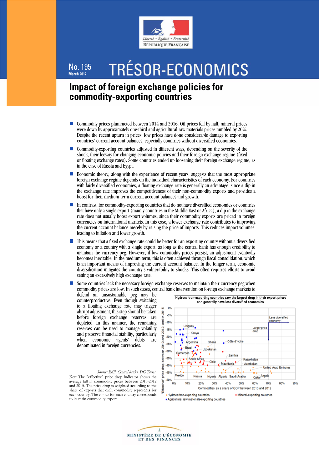 Impact of Foreign Exchange Policies for Commodity-Exporting Countries