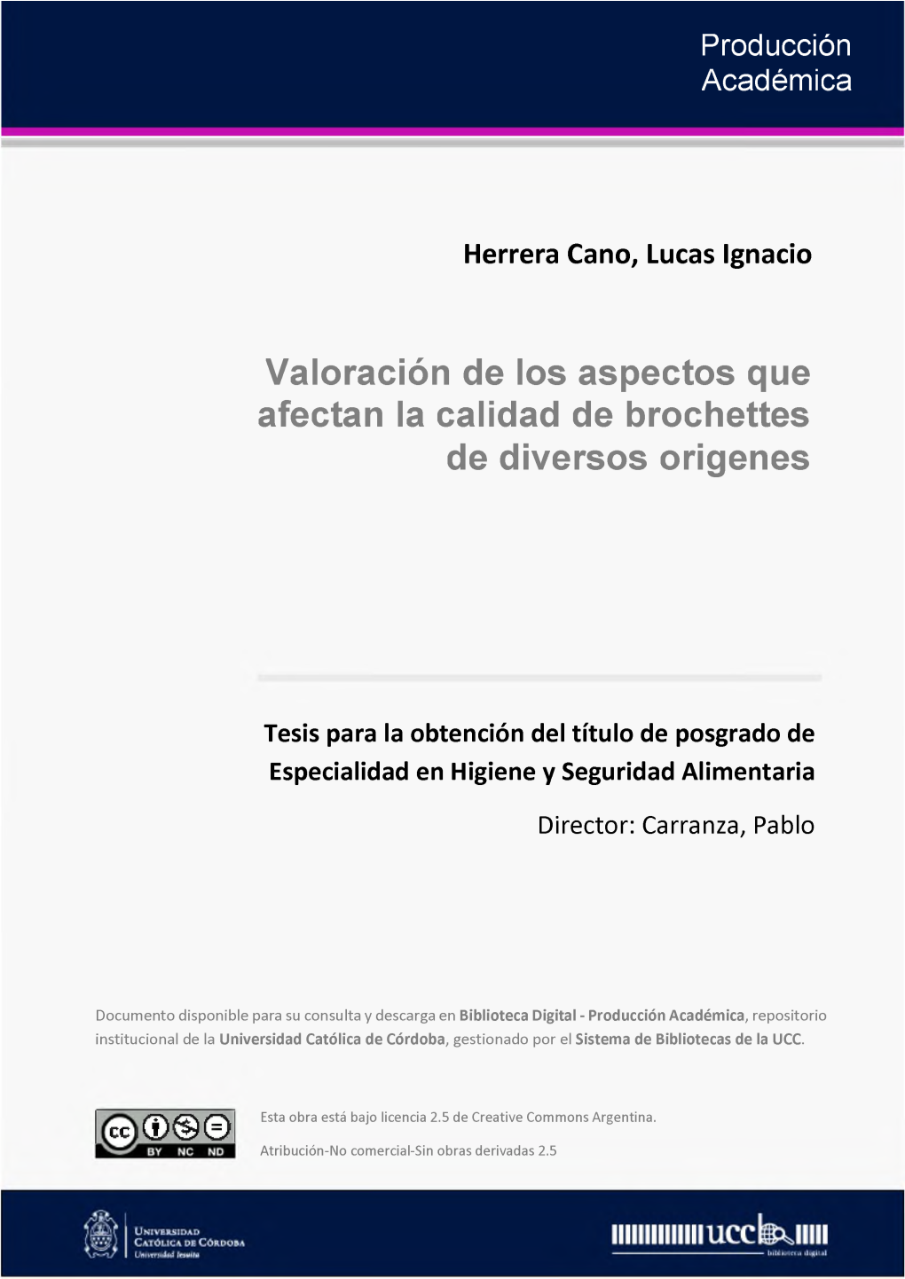 Valoración De Los Aspectos Que Afectan La Calidad De Brochettes De Diversos Origenes