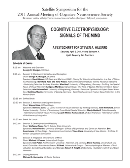 Cognitive Electropysiology: Signals of the Mind