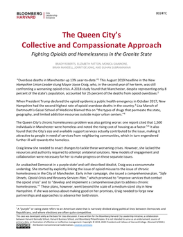 The Queen City's Collective and Compassionate Approach