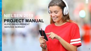 Nielsen 2019 Project Manual Audio Measurement Service Norway
