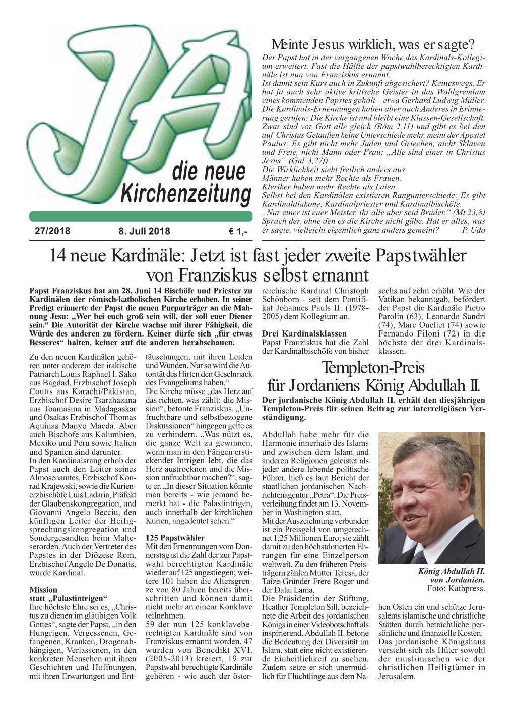 Kirchenzeitung Die Neue