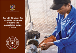 Growth Strategy for Namibia's Leather Industry and Associated Value Chains