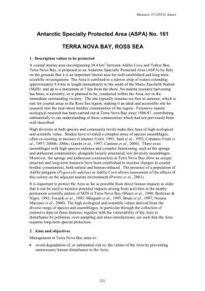 Terra Nova Bay (Ross Sea): a Role for Environmental Cadmium? Chemosphere, 66:1270-1277