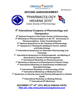 Sociedad Cubana De Farmacologia