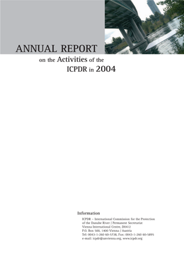 ANNUAL REPORT on the Activities of the ICPDR in 2004